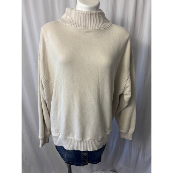 Aerie Oversized Knit Turtleneck Blouse - Size XS - Picture 8 of 8